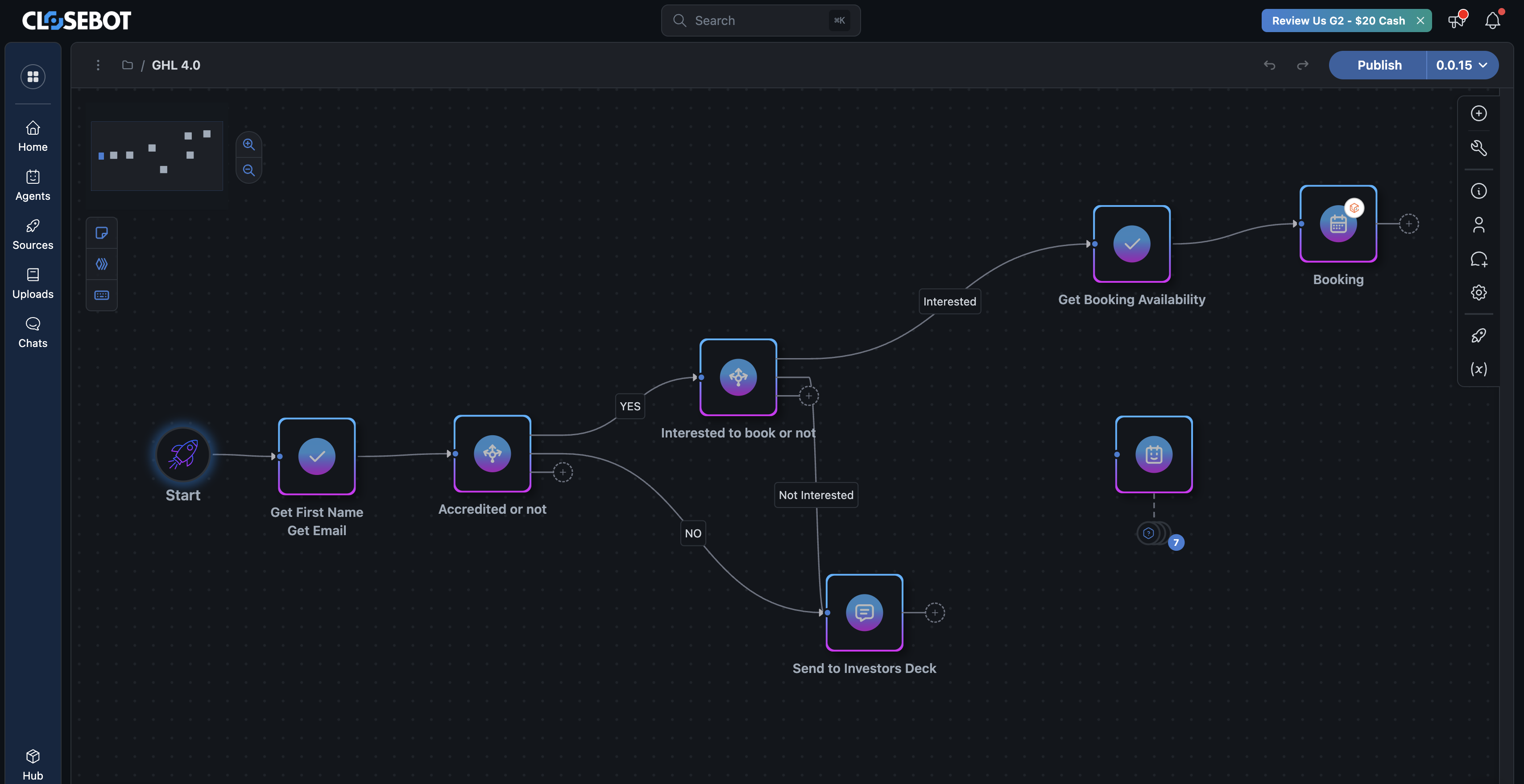 Closebot AI Lead Qualification Chatbot
