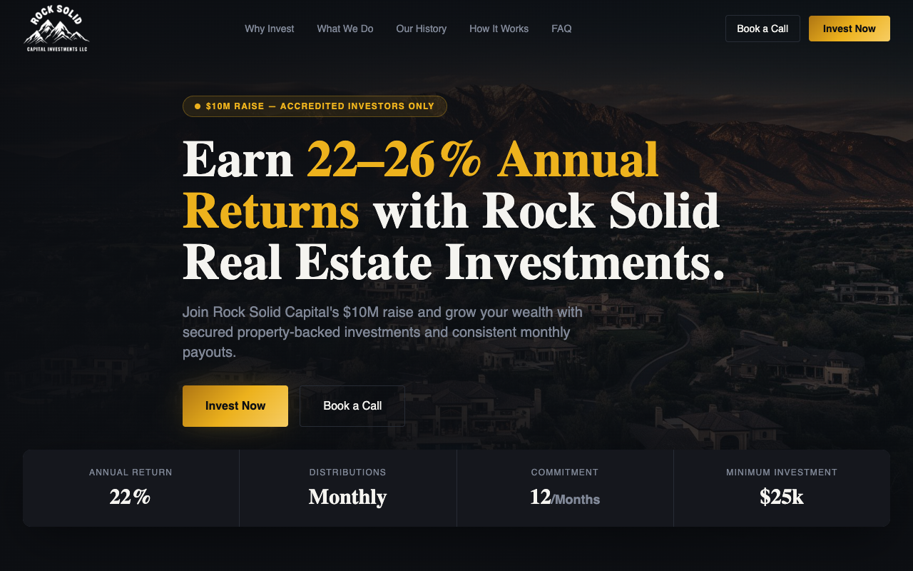 Rock Solid Capital Investments